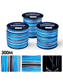 PRO BEROS 1pc Braided Detail Fishing Line - Blue - View 2