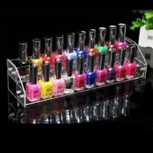 指甲油展示架透明丙烯酸美甲店鋪收納口紅收納支撐架 - 無色 - 查看 3