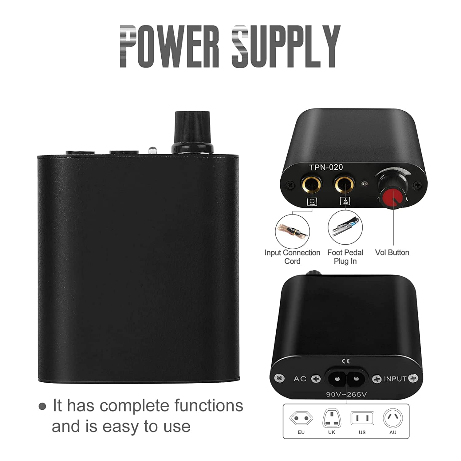 Dragon Fire Tattoo Kit, Wireless Tattoo Machine Kit for Beginners