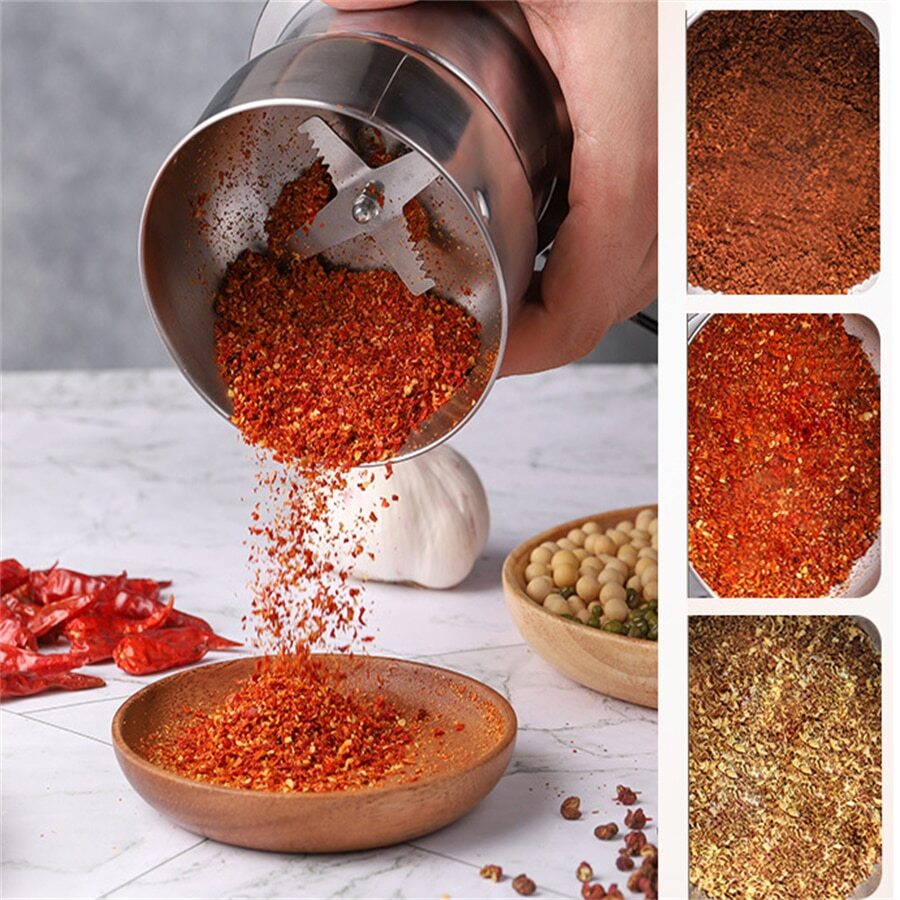 1pc Electric Coffee Grinder 100g Powerful Food Processor For Spices