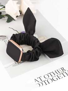 1入組女士黑色蝴蝶設計錶帶,適用於Apple Watch帶49mm45mm44MM42mm40mm41mm38mm,適用於Apple Watch系列Ultra/SE/8/7/6/5/4/3/2 - 黑色 - 查看 5