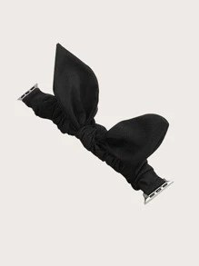 1入組女士黑色蝴蝶設計錶帶,適用於Apple Watch帶49mm45mm44MM42mm40mm41mm38mm,適用於Apple Watch系列Ultra/SE/8/7/6/5/4/3/2 - 黑色 - 查看 3