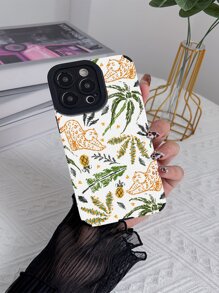 Custodia per telefono con modello leopardo - Multicolore - Visualizzare 3
