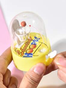 4pcs Mini Finger Basketball Shooting Game Machine, Interactive Desktop Stress Relief Basketball Toy - Multicolor - View 4