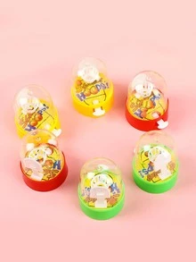 4pcs Mini Finger Basketball Shooting Game Machine, Interactive Desktop Stress Relief Basketball Toy - Multicolor - View 3