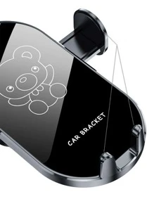 汽車出風口手機座 - 黑色 - 查看 9
