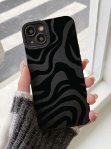 Apfel Zebra gestreiftes Handyhülle