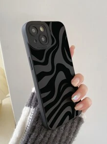Apfel Zebra gestreiftes Handyhülle