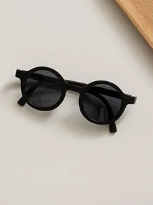 1 件儿童时尚眼镜，可折叠且小巧，附赠眼镜盒，适合男孩和女孩，夏季