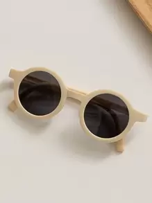 1 件儿童时尚眼镜，可折叠且小巧，附赠眼镜盒，适合男孩和女孩，夏季