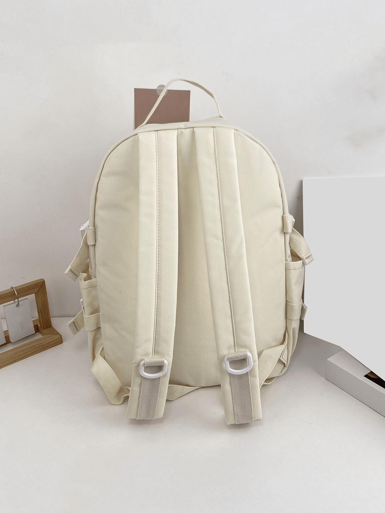 Letter Patch Functional Backpack SHEIN USA