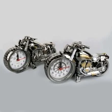 Đồng hồ báo thức hình xe máy 1pc - màu đen - Xem 11