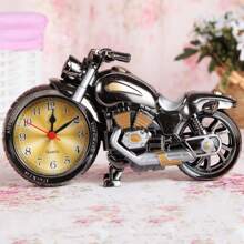 Đồng hồ báo thức hình xe máy 1pc - màu đen - Xem 10