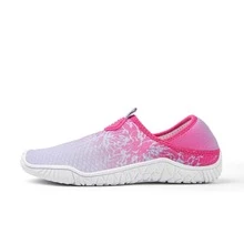 夏季釣魚鞋男女士透氣水鞋防滑涉水鞋釣魚划船岩釣 - 玫紅色 - 查看 10