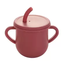 6 piezas de silicona alimentación del bebé Set con succión Tazas , adecuado para infantes - Rosa - Ver 5