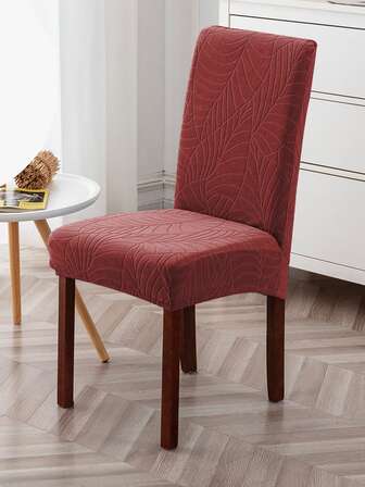 1入組防水餐椅套餐椅套,樹葉圖案