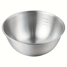Stainless Steel Mixing Bowl, Salad Bowl, Kitchen Bowl, Multifunctional Mixing Bowl, Dough Bowl, Stackable, Reusable, Suitable For Cooking And Food Storage, Easy To Clean Thick Multi-Purpose Restaurant, Refrigerator Safe And Rust Resistant School Supplies,Back To School - Silver - View 8