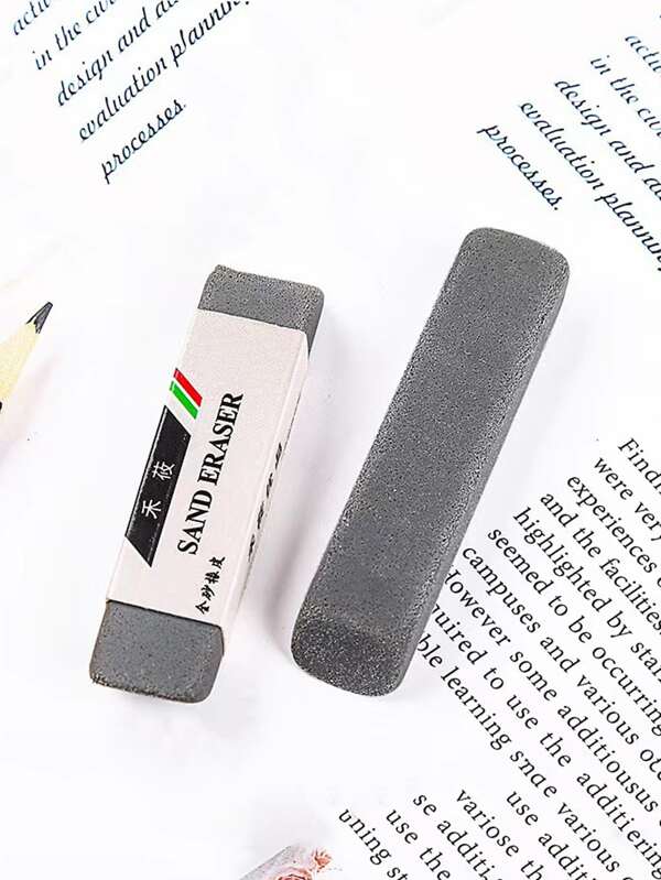 10 Scrub erasers pen eraser for student exams Clean, nonmarking semi