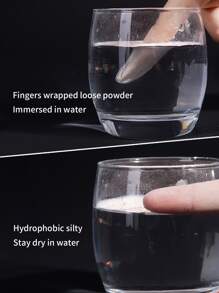 MAYCHEER オイルコントロール ルースパウダー , 1個 長持ち 防水 防汚性 フェイスメイク 製品 - 自然な色 - チェックする 4