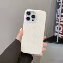 PU Leather Phone Case - White - View 7