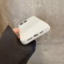 PU Leather Phone Case - White - View 4