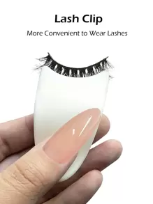 1PC Lash Clip Applicator False Eyelashe Applicator Tool for Wear Eyelashes - White - View 1
