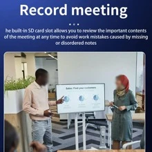 Mini Wi-fi家用視頻錄像機具有高清電池攝像機、嬰兒監視器、運動偵測和高清監視攝像機 - 黑色 - 查看 5