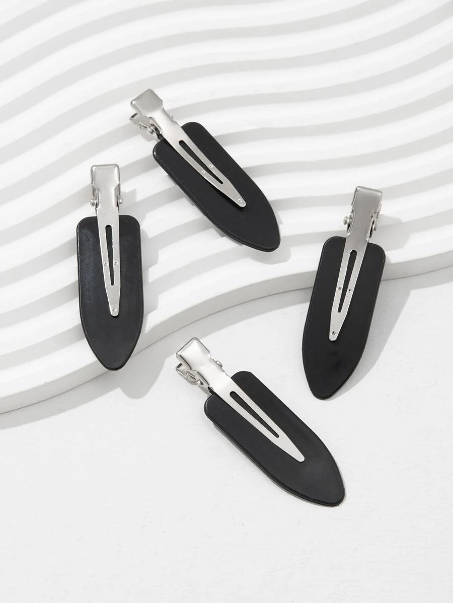 4件套 不弯曲不留痕发夹 造型鳄鱼夹，美发工具，美发产品及配件，适用于理发店、美容院、旅行必备、返校季、旅行度假、女士美发配饰、后梳、理发配件、吹风机、头发、理发师、美发工具、美发产品、吹风机、头发、配件、美发产品、美发工具、美发用品、护发、卷发梳、理发师、理发配件、美发设备、旅行必备、旅行必备、发型、美发、头发、旅行、美发产品、美发工具、美发用品、理发师、理发配件、理发店、美发设备