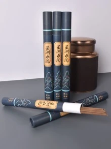 A Hộp Của Gỗ đàn hương Đối với Nhà  Sử dụng , Trong nhà Sticks Đối với Thiền Và Thư giãn - Màu xanh hải quân - Xem 4