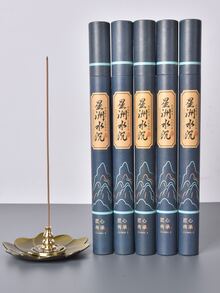 A Hộp Của Gỗ đàn hương Đối với Nhà  Sử dụng , Trong nhà Sticks Đối với Thiền Và Thư giãn - Màu xanh hải quân - Xem 2
