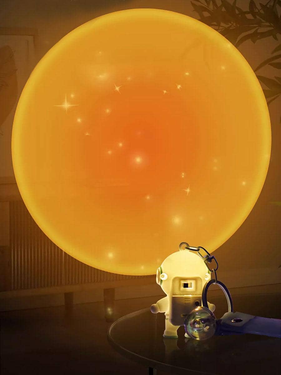 Cute 1pc Astronaut Led Keychain With Camera & Atmosphere Light