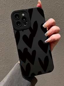 情人节 Y2K 心形图案手机壳 - 彩色 - 查看 2