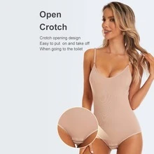 女士產後恢復腰皮帶 - 杏色 - 查看 3