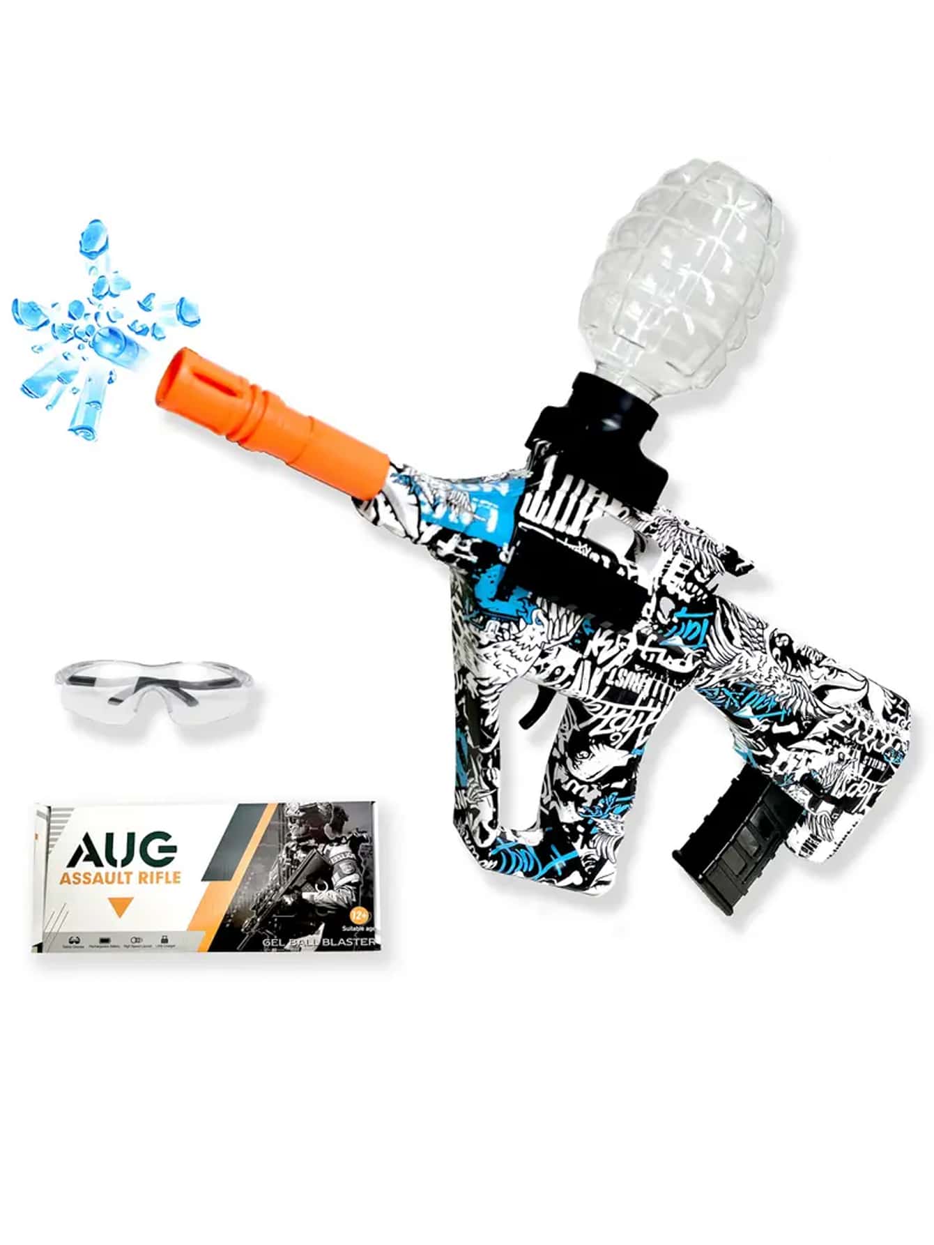 Electric Toy Gun - Blue - View 1