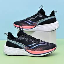 Thể thao Giày thể thao Cho nam giới , Khối màu Mặt trước thắt dây Giày thể thao - màu đen - Xem 4