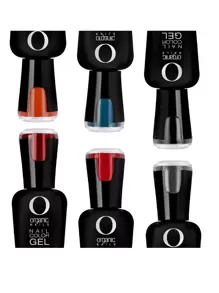 Color Gel Nail Polish 7.5ml Shades Imperial Organic Nails Imperial Velvet 044 - 紅色 - 查看 2