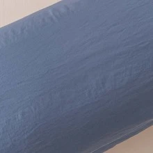 1 pieza soltero/doble agradable para la piel Funda para almohada , Almohada núcleo no incluido - Azul - Ver 8