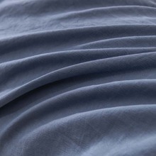 1 pieza soltero/doble agradable para la piel Funda para almohada , Almohada núcleo no incluido - Azul - Ver 6