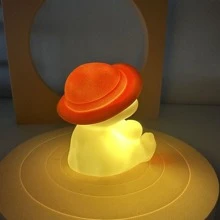 en forma de pato Iluminación para cabecera dormitorio lámpara , mesa Decoración