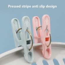 50入組/包隨機顏色塑膠晾衣夾,洗衣夾,防風衣夾,小衣服夾 - 彩色 - 查看 4