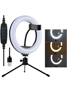 Phone External Flashes & Selfie Lights - màu đen - Xem 2