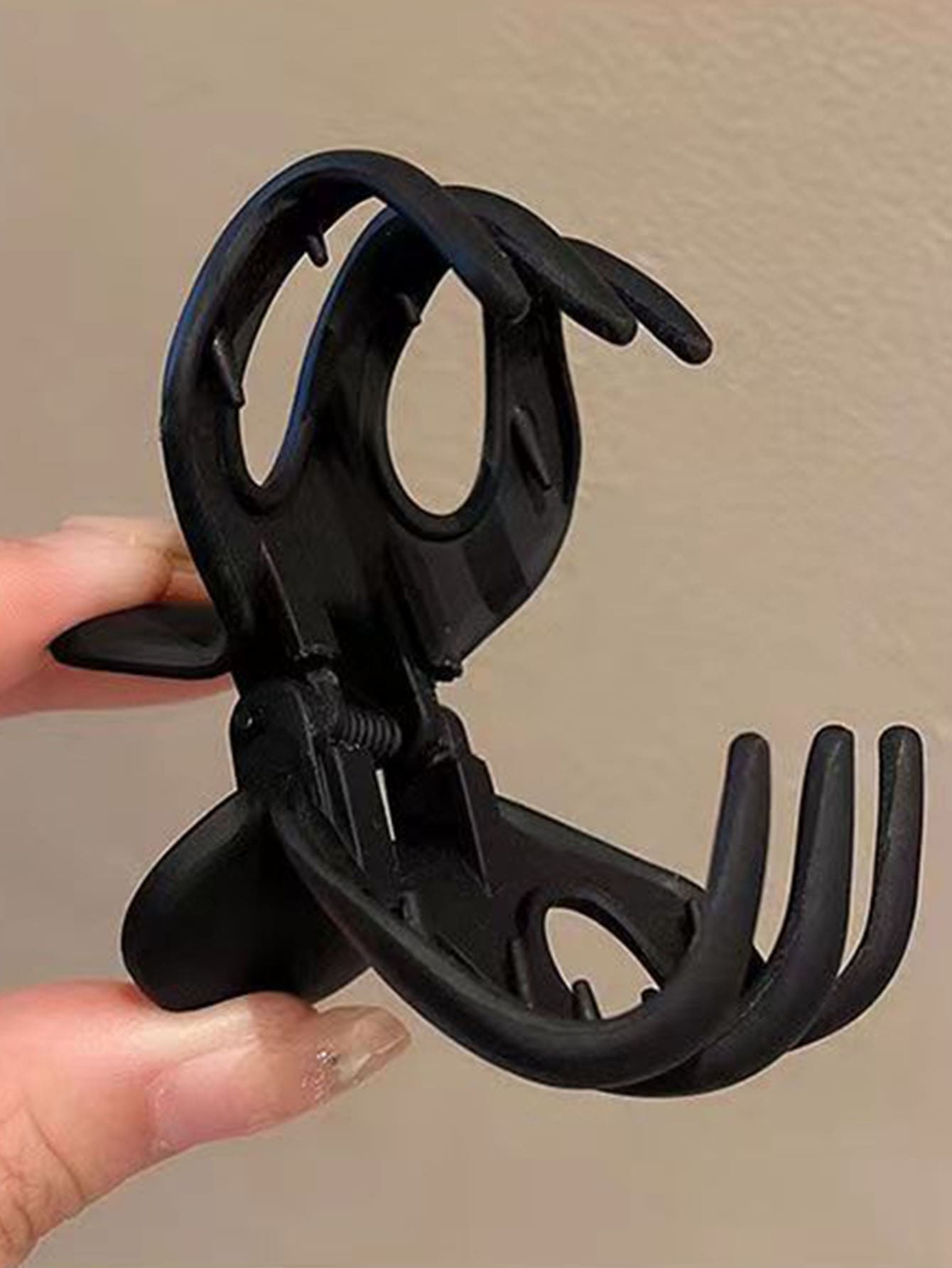 2pcs/1pc Pumpkin Shape Hair Claw Clips, Women Crab Claws Hair Clip Hair