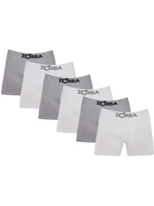 Men Boxers - 白色 - 查看 1