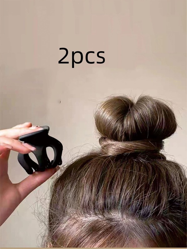 2 peças/1 peça Presilha de Cabelo em Forma de Abóbora, Presilha de Cabelo tipo Caranguejo para Mulheres, Acessórios de Cabelo, Presilha de Cabelo Simples e Elegante para Coque, Presilha de Cabelo, Presilha de Cabelo