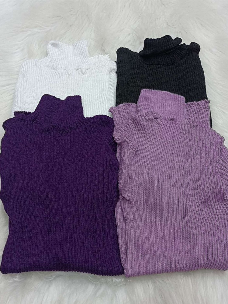 Women Sweaters - Purple - View 1