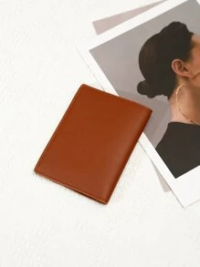 Funda del pasaporte ligero multifuncional de viaje - Marrón - Ver 3