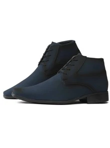 Men Boots - 藏蓝色 - 查看 4