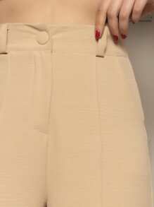 Women Pants - Beige - View 4