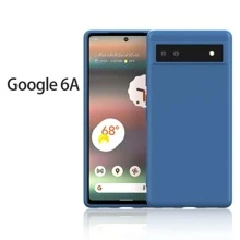 Thẳng Cạnh Vỏ silicone , Tương thích với Google - Màu xanh lam - Xem 4