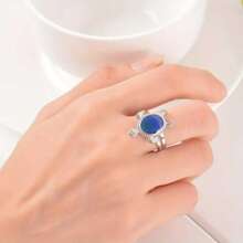 2 Piezas Anillo De Tortuga Que Cambia De Color Con La Temperatura - ¡regalo Perfecto Para Hombres, Mujeres, Niñas Y Niños! - 2 anillos divididos de tortuga que cambian de color - Ver 7